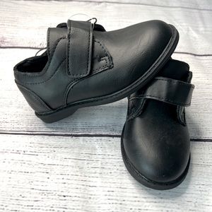 New, never worn black toddler dress shoes